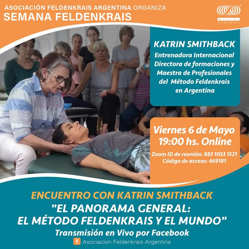 Semana Feldenkrais - Encuentro con Katrin Smithback