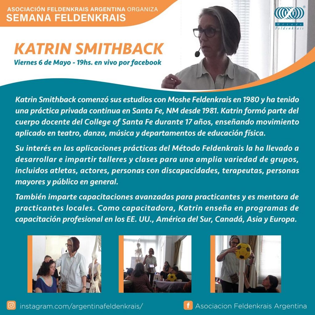 Información Katrin Smithback - Asoc. Feldenkrais